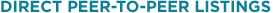 Direct Peer-to-Peer Listing