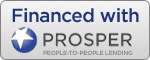 Financed with Prosper, people-to-people lending