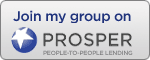 Join my group on Prosper, people-to-people lending