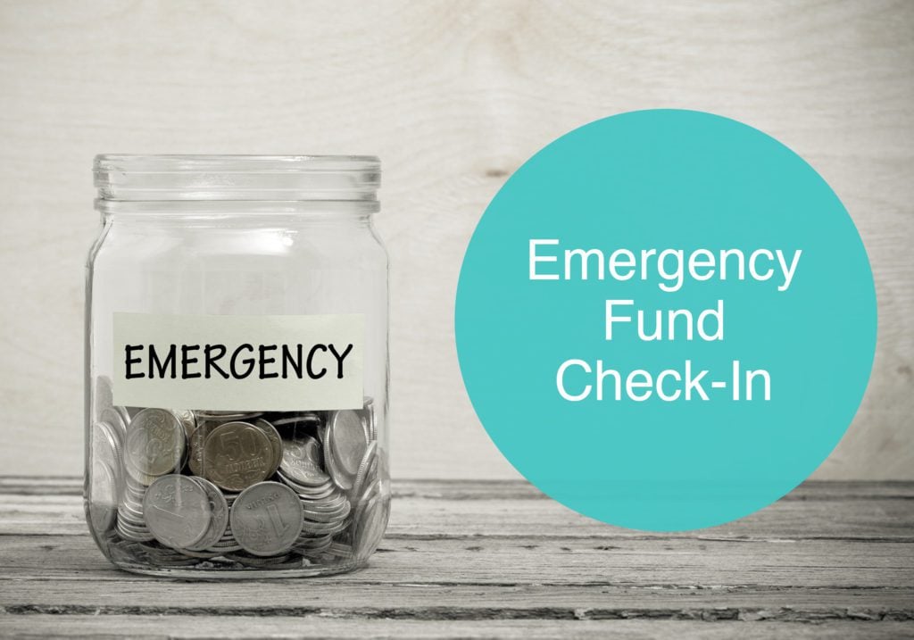 Emergency Fund Check-in