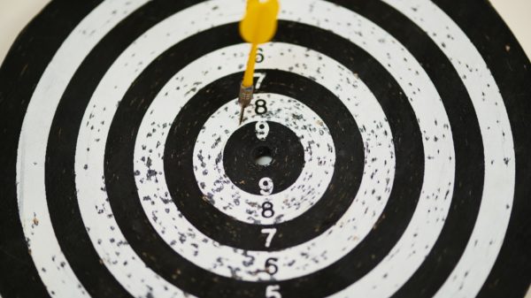 FICO score comes to Prosper and what it means for you - dart board image