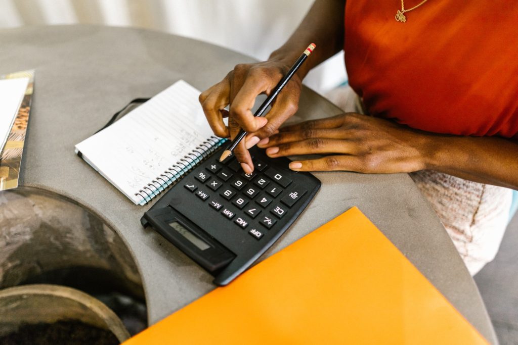 Woman using home equity for debt consolidation