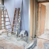 A home getting renovated